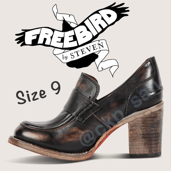 Freebird by Steven Shoes - NWOB Freebird by Steven Black Bellevue Sz 9